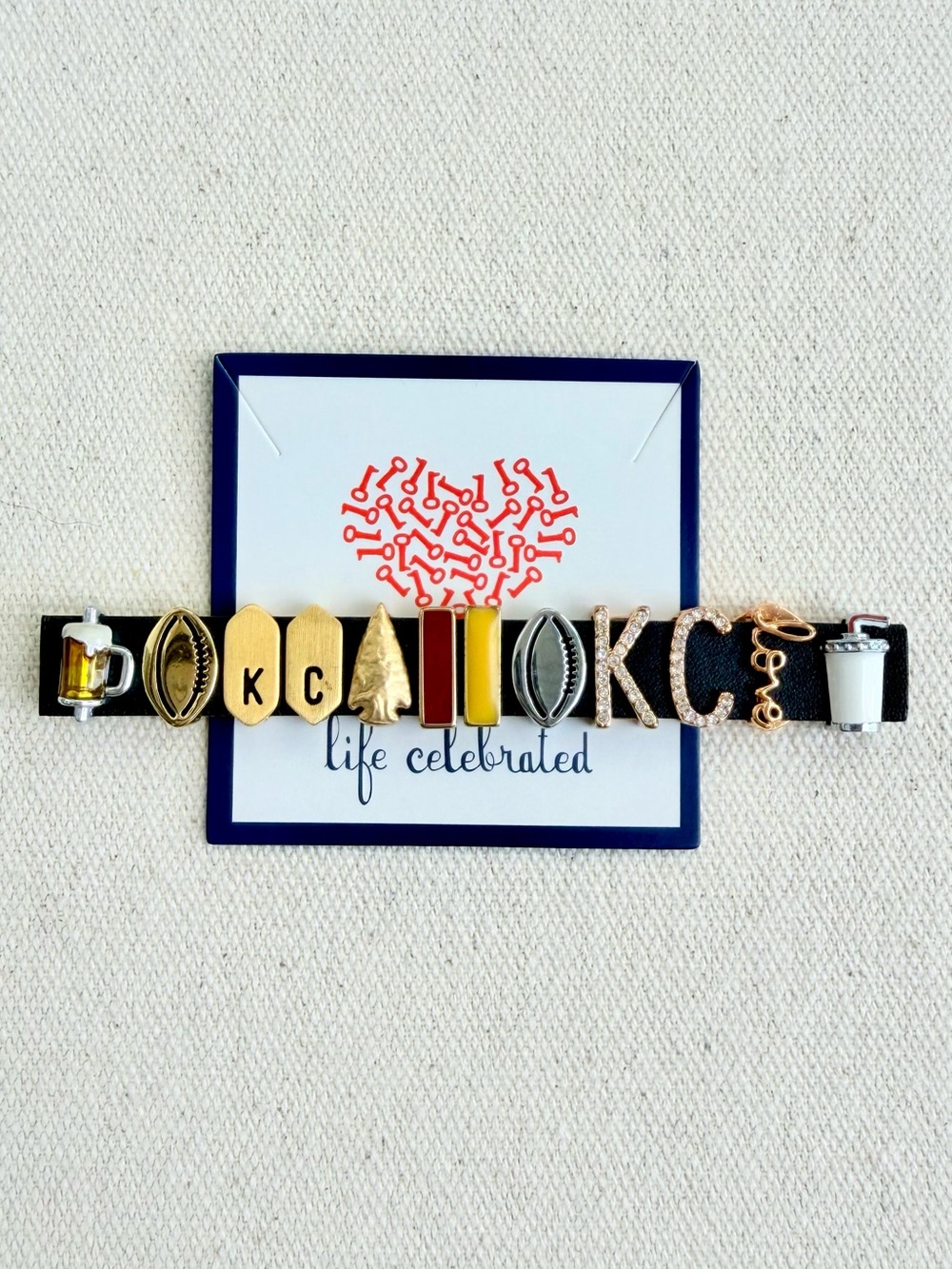 *Charms available in my Closet* KEEP COLLECTIVE Retired~Kansas City Chiefs